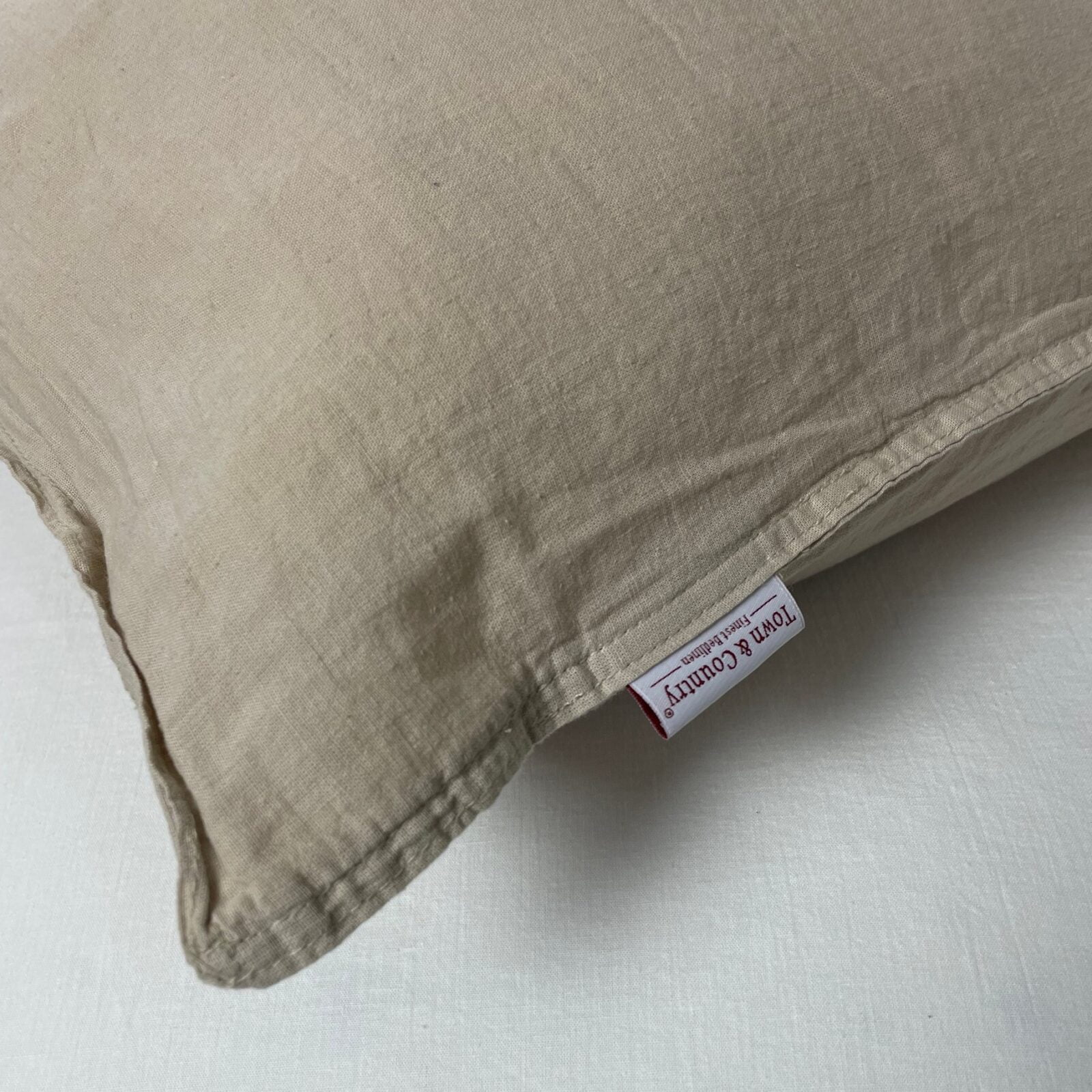 Linnen / katoen sloop 60x70 cm 5 Linnen / katoen sloop 60x70 cm - Afbeelding 3