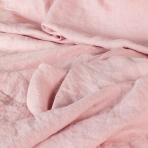 Roze Linnen Dekbedset 140×220 ( 1 stuk beschikbaar )