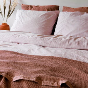Everest wafelsprei rosewood