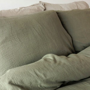 Mousseline olijf groen