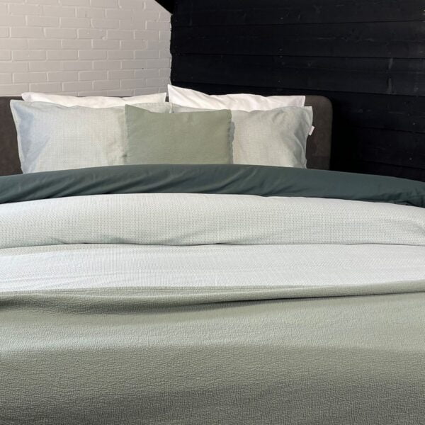 Indy armygreen satijn - Afbeelding 3