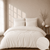 Home 40 Boston offwhite satijn 300 TC