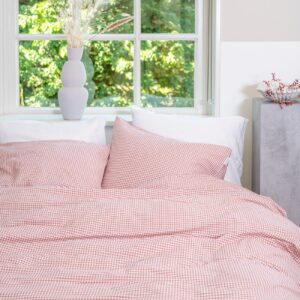 Gingham ruitje rosewood