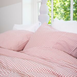 Gingham ruitje rosewood