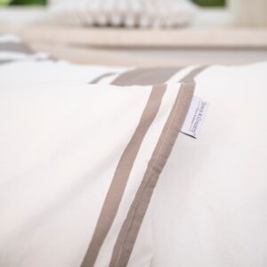 Kinsley sloop blue / taupe 60×70 cm