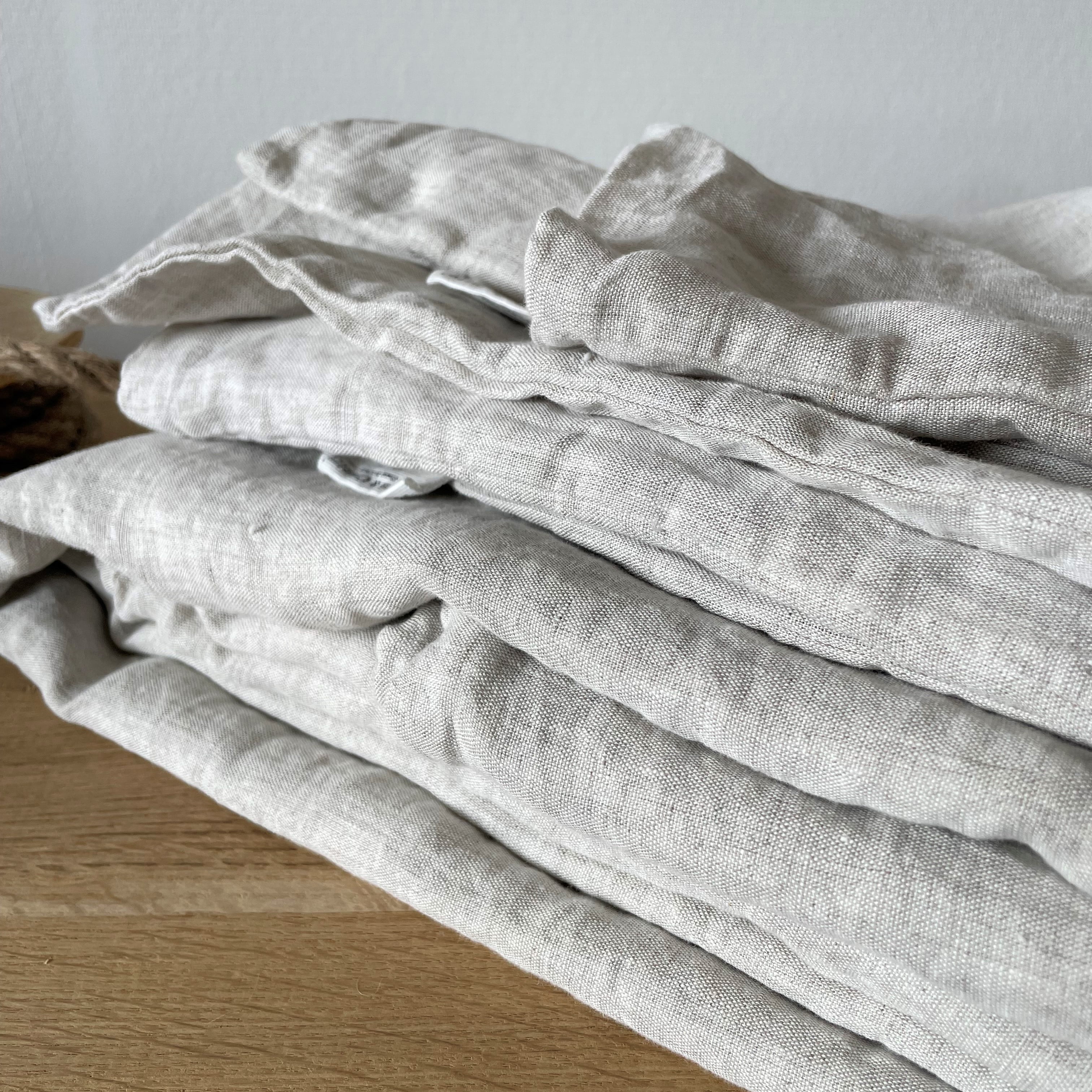 Linnen plaid - laken 5 Linnen plaid - laken - Afbeelding 3