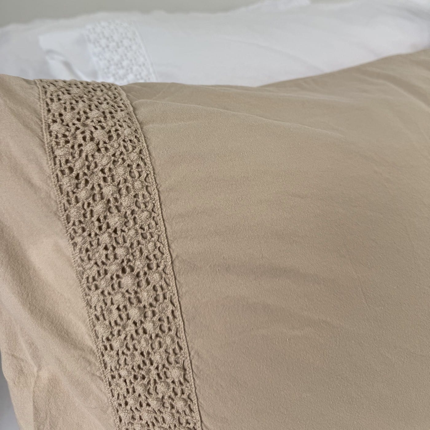 Maryland zand 7 Zandkleurig Kussensloop